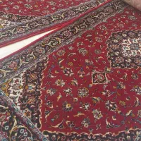 کناره فرش ریشه دار قطور زمینه قرمز|فرش|قم, هنرستان|دیوار