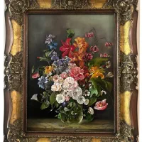 نقاشی رنگ و روغن|تابلو، نقاشی، عکس|اندیشه, شهرک مریم|دیوار