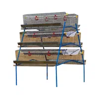 قفسه مرغ‌منبری و باتری