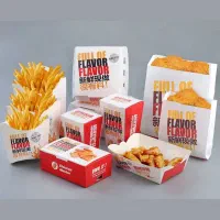 چاپ اجعبه فست فود