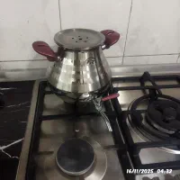 سماور روگازی نو سایز بزرگ کف چدن جنس مرغوب|قوری، کتری، قهوهساز دستی|نیشابور, شریعتی|دیوار