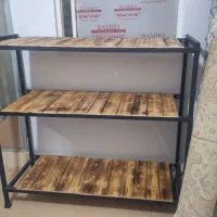 رگال لباس همراه جا کفشی و طبقه 3تایی 6میلیون تومان