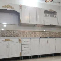 کابینت ممبران آماده طرح خاص رنگ‌بندی لوکس/xt2396|مصالح و تجهیزات ساختمان|صومعه‌سرا, |دیوار