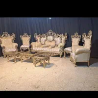 مبل/مبل سلطنتی/مبل استیل/مدل خرچنگی/اقساطی|مبلمان خانگی و میز عسلی|خمینی‌شهر, |دیوار