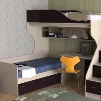 تخت دوطبقه مدل خلبانی ۰۲/ اقساط