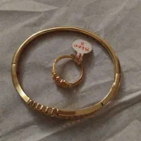 دستبند و انگشتر مشابه طلا|بدلیجات|اصفهان, شهرک قدس|دیوار