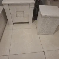 سرویس تخت و پاتختی سفید