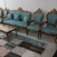 مبل ۹ نفره ومیزناهارخوری ۶ نفره