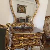مبلمان ، ویترین ، آینه کنسول، تختخواب دونفره|تخت و سرویس خواب|تهران, بوستان چیتگر|دیوار