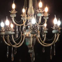 لوستر گلوریا ۱۲ شعله|لوستر و چراغ آویز|تهران, امیریه|دیوار