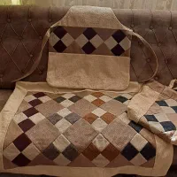 چهل تیکه دوزی|سفره، حوله، دستمال آشپزخانه|زبرخان, |دیوار