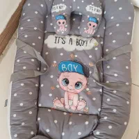 یه دست رختخواب کودک تا دوسال کاملا سالم  تمیز|اسباب و اثاث بچه|ملارد, |دیوار