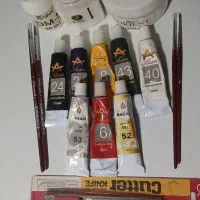 لوازم نقاشی ورنگ امیزی