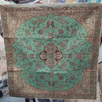 رومیزی مربع ترمه  ۱متر در ۱متر عمده وتک