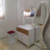 تخت دونفره|تخت و سرویس خواب|خلخال, |دیوار