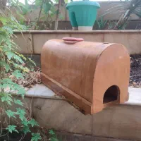 خانه گربه لونه گربه تمام چوب