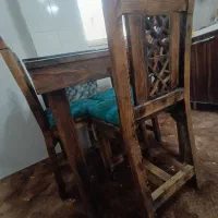 میز ناهار خوری چهار نفره ( کم جا )