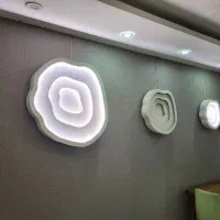 لوستر ۳ عددی مدرن دیواری