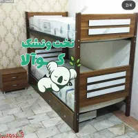 تخت خواب دو طبقه(تختخواب ۲دوطبقه فلزی) کوالا