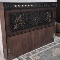 تخت خواب دو نفره همراه با تشک|تخت و سرویس خواب|مسجد سلیمان, |دیوار