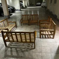 مبلمان تمام چوب