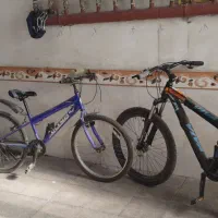 دوتا  دوچرخه دنده ای 24 و26|دوچرخه، اسکیت، اسکوتر|مشهد, فاطمیه|دیوار