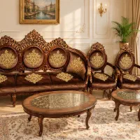 سرویس مبلمان سلطنتی شش نفره،شیک واصیل