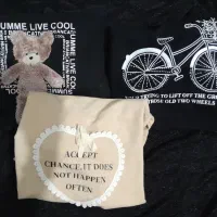 ۳پیرهن دخترانه رنگ سیاه