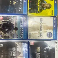 تعدادی دیسک بازی ps4 و ps5|کنسول، بازی ویدئویی و آنلاین|تهران, نارمک جنوبی|دیوار