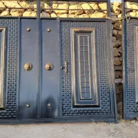 فروش انواع دربهای حیاطی نوبارنگ وطرح های مختلف|مصالح و تجهیزات ساختمان|لردگان, |دیوار