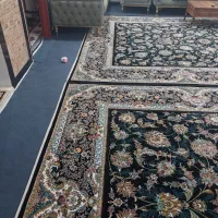 فرش سرمه ای افشان|فرش|کرمانشاه, |دیوار