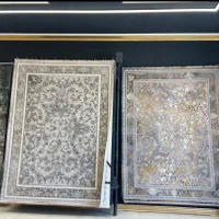 فرش صدف دلفینی 1200شانه نخ اصل 12متری