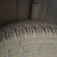 چهار حلقه لاستیک کار کرده