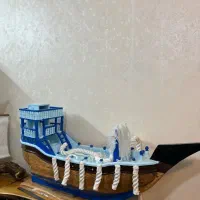 کشتی|مجسمه، تندیس، ماکت|بندر گناوه, |دیوار