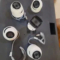 پک کامل دوربین هایک ویژن  و دزدگیر با ملزومات|دوربین مداربسته|کرج, شهرک احمدیه‎|دیوار