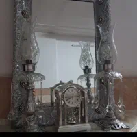 اینه وشمعدان تمیز