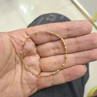 النگو طلا وزن ۳.۳۳  گرم تمیز