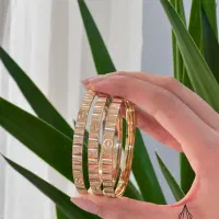 النگو طلاروس رنگ ثابت
