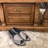 کفش زنانه تابستانی چرم سایز۳۸