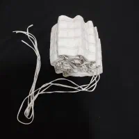 پرده توری حریر سالم و نو|پرده، رانر، رومیزی|قم, نیروگاه|دیوار