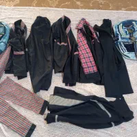 فرم لباس و کیف مدرسه