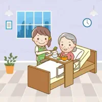پرستار خانم خانه دار