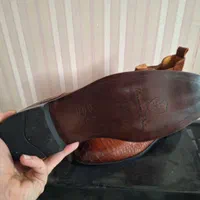 نیم بوت عسلی طرح کوروکو|کیف، کفش، کمربند|تهران, جوانمردان (اندیشه)|دیوار