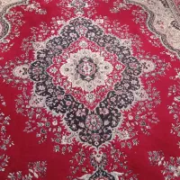 قالی یا فرش 12 متری کاشان لاکی در حد نو