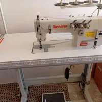 چرخ خیاطی سه قلاب صفحه تخت در حد نو