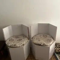 صندلی چوبی ۶تا