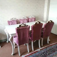 میز ناهارخوری 6نفره تمام چوب|میز و صندلی غذاخوری|تهران, تاکسیرانی|دیوار