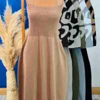 ست بافت دو تیکه ( رویه و سارافون)|لباس|رشت, رشتیان|دیوار