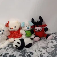 تعدادی عروسک  سالم  تر تمیز‌