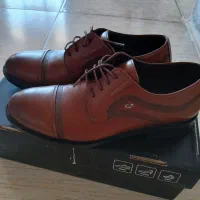 کفش چرم مردونه